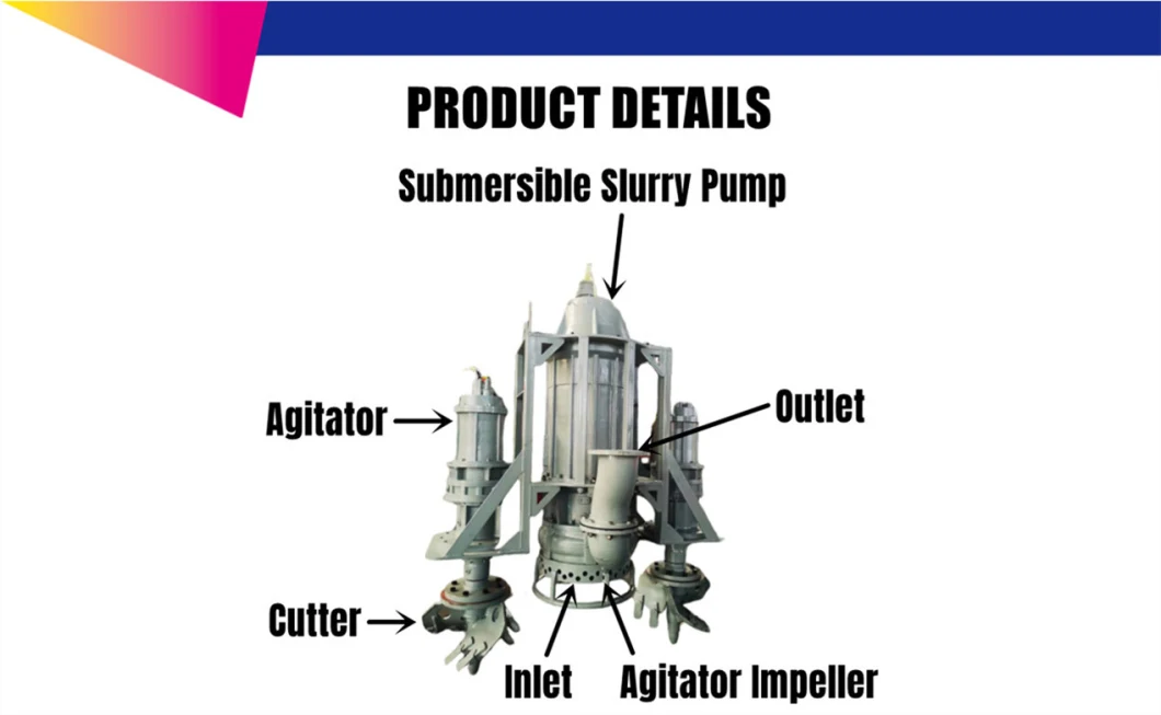Professional Electricity Underwater Sand Dredge Pump Submersible Slurry Pumps