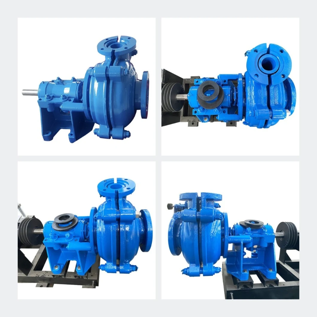 Horizontal Centrifugal Pump Heavy Duty Slurry Pump Wear-Resisting Pump Mining High Chrome Alloy Pump Gravel Pump Sludge Sewage Pump Sand Suction Pump