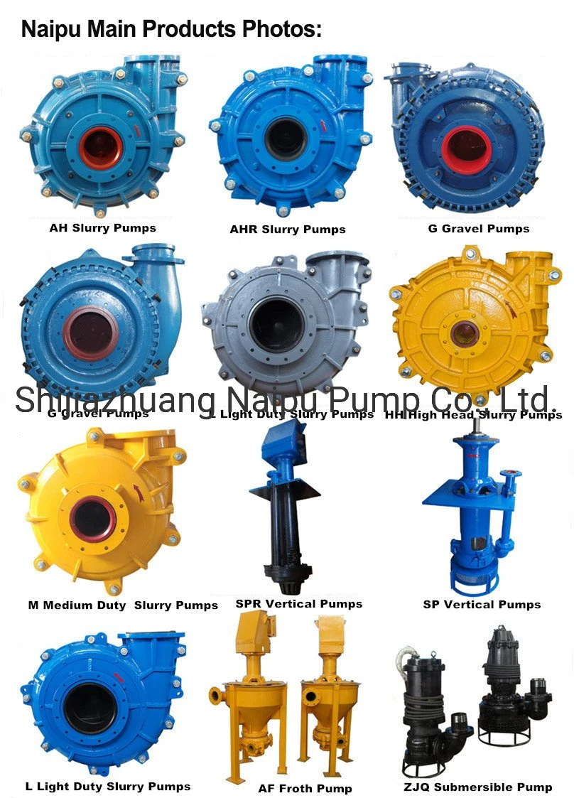 4RV-Af Industrial Pump Mud Pump Vertical Flotation Froth Pump